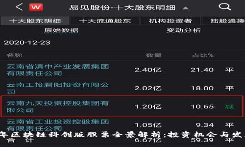 2023年区块链科创版股票全景解析:投资机会与发展前景