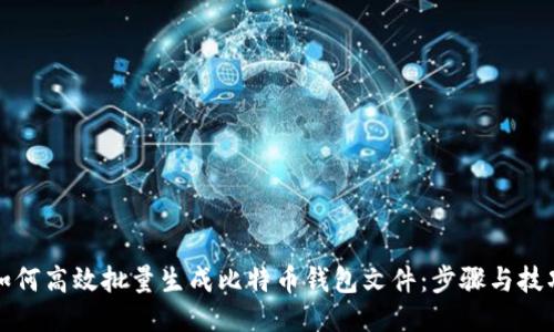 如何高效批量生成比特币钱包文件:步骤与技巧