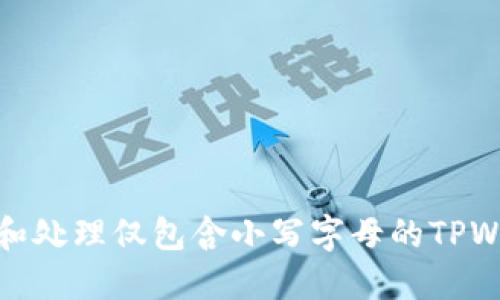 如何理解和处理仅包含小写字母的TPWallet地址