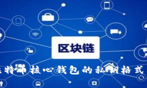 深入解析比特币核心钱包的私钥格式及其安全性